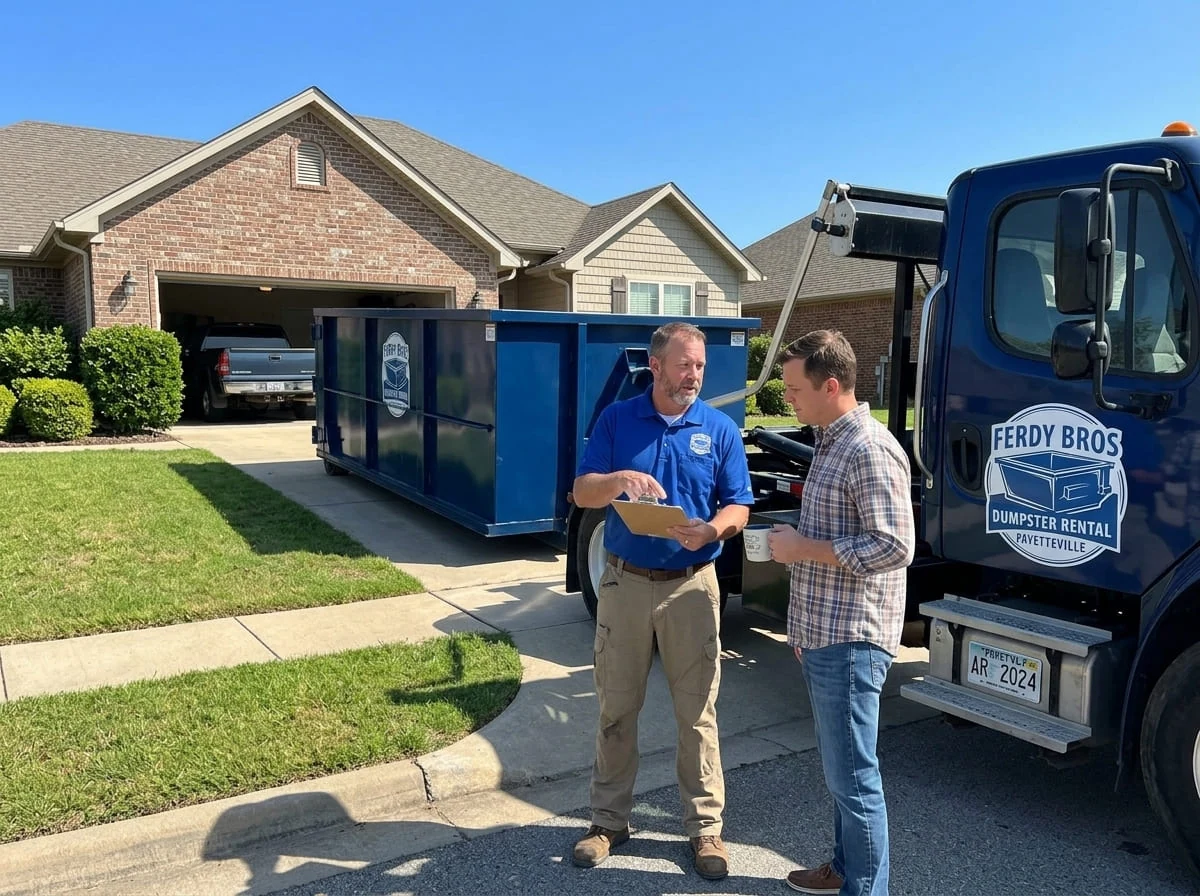 Dumpster rental Elkins, AR Dumpster rental service in Elkins, AR