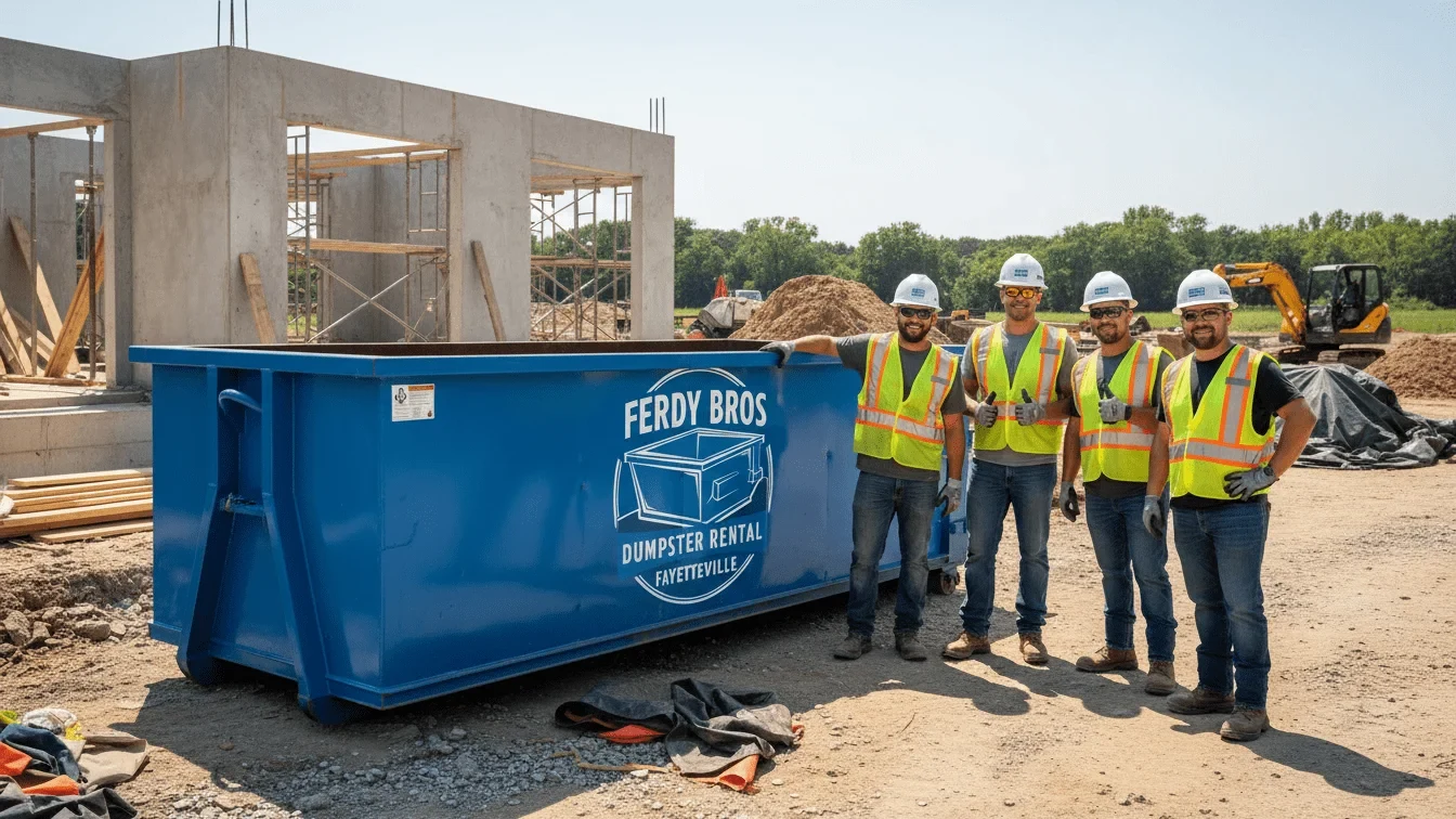 Dumpster rental service in Greenland, AR