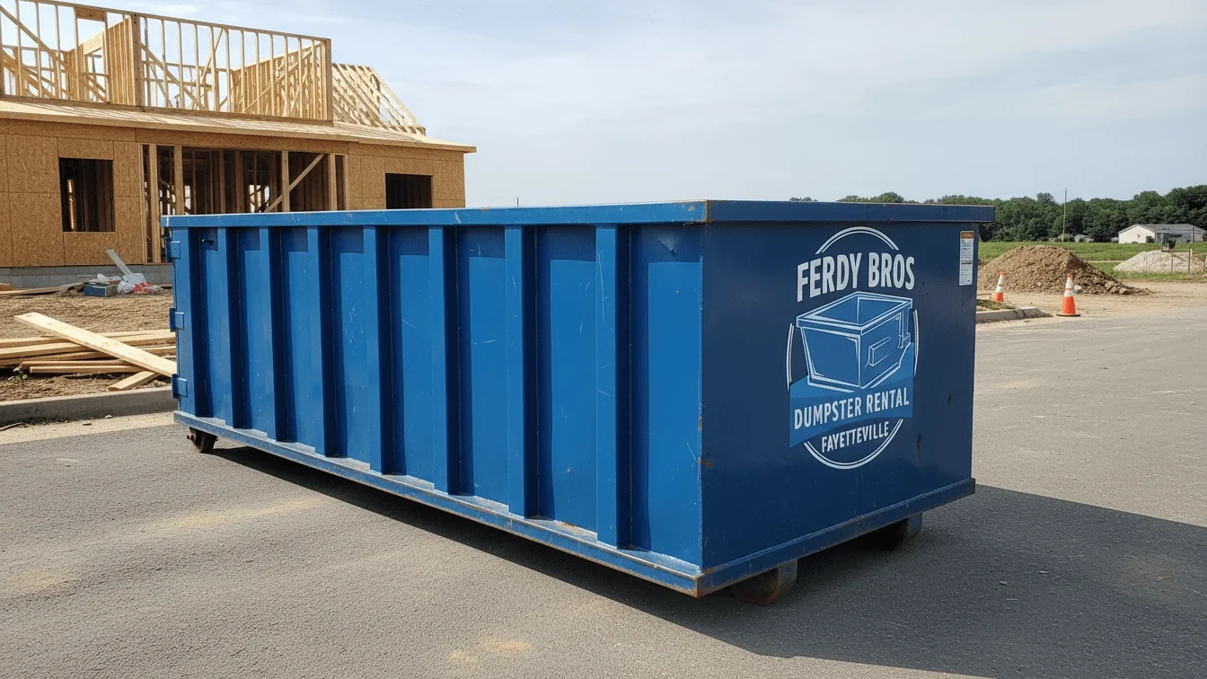 Dumpster rental service in Prairie Grove, AR