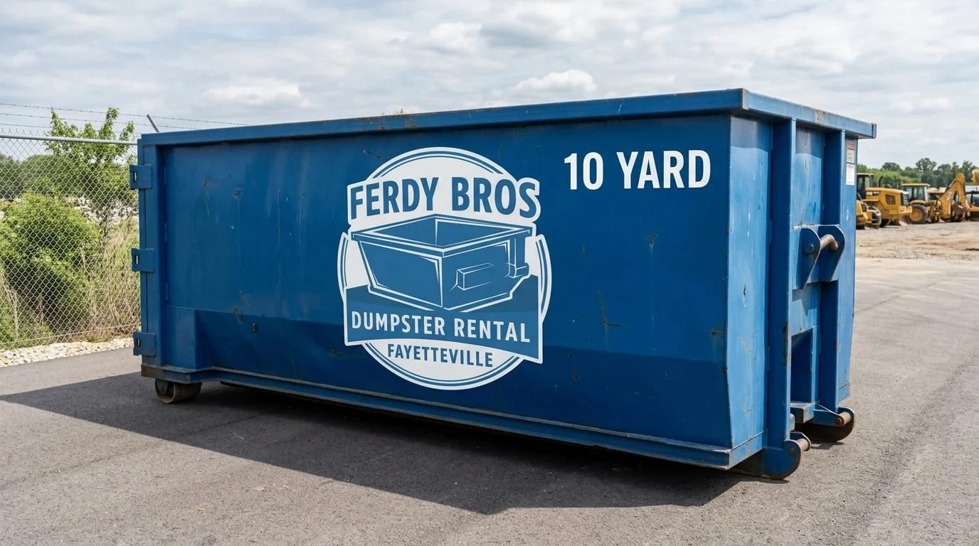 10-Yard Dumpster Rental Fayetteville
