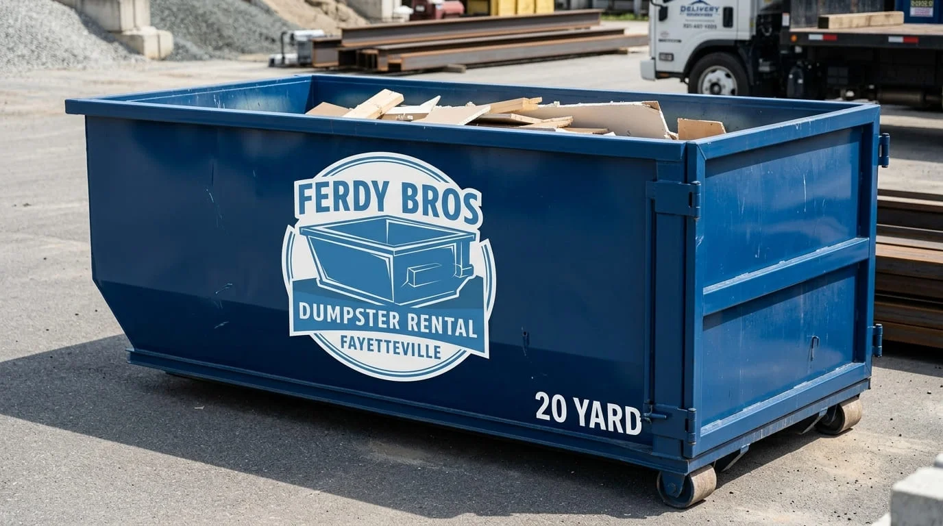 20-Yard Dumpster Rental Fayetteville
