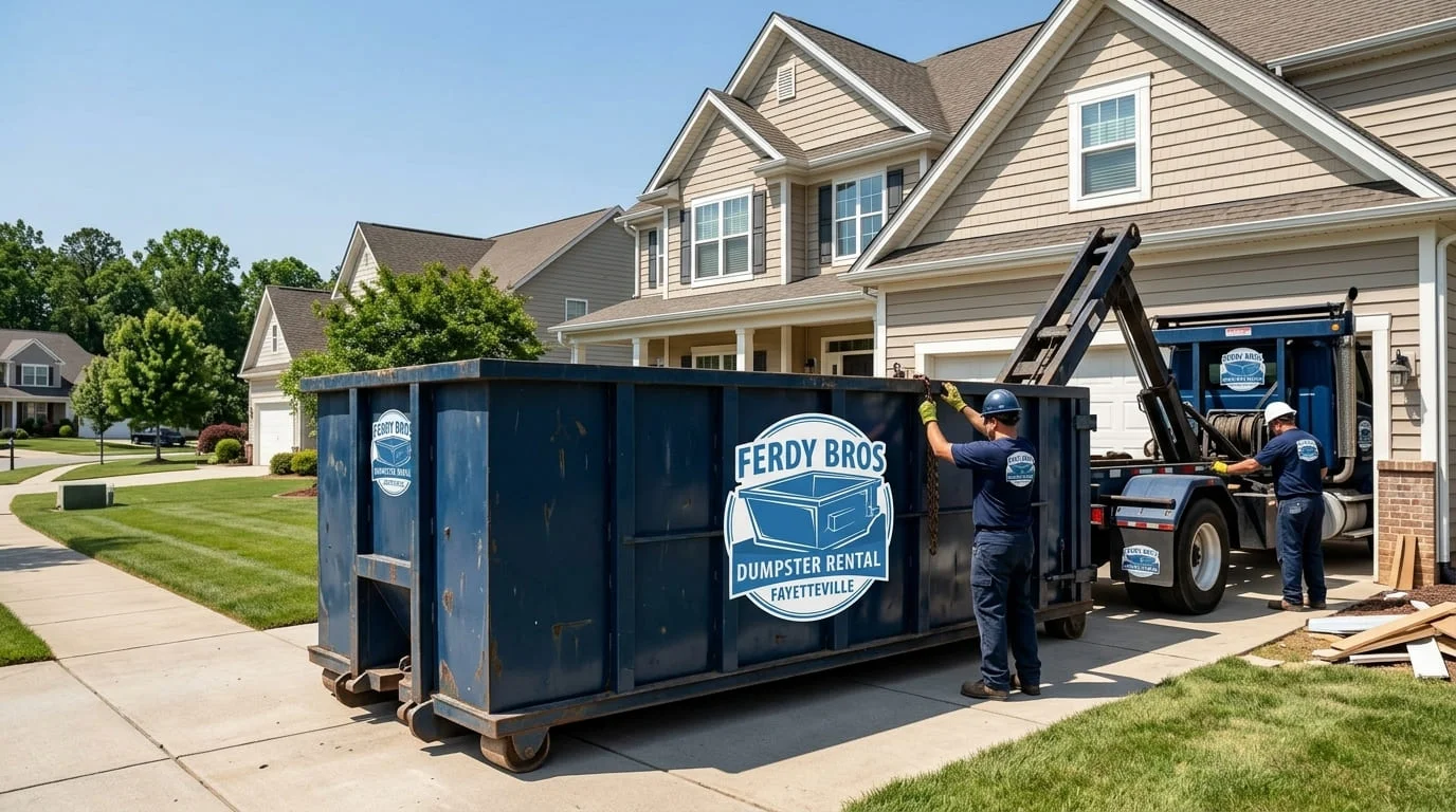 Residential Dumpster Rental Fayetteville AR-img