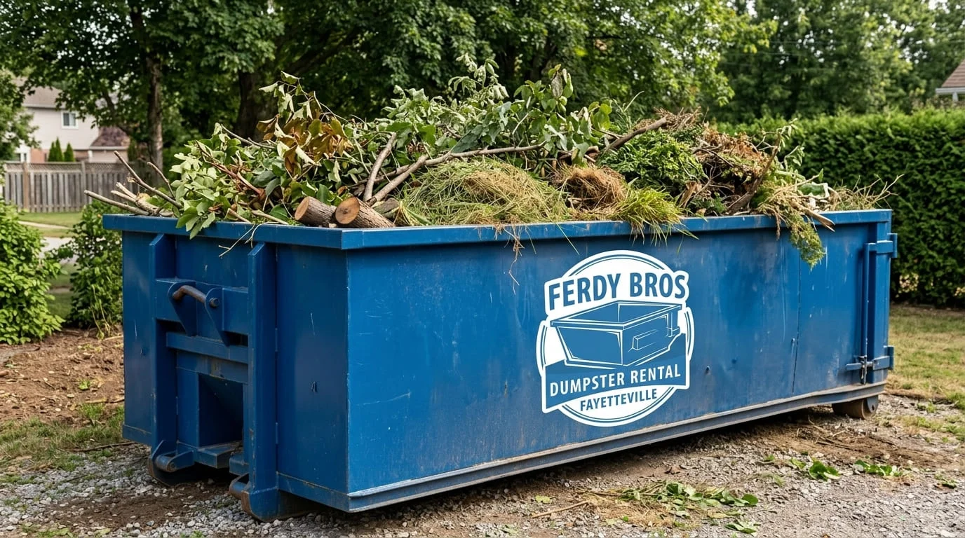 Yard Waste Dumpster Rental Fayetteville AR